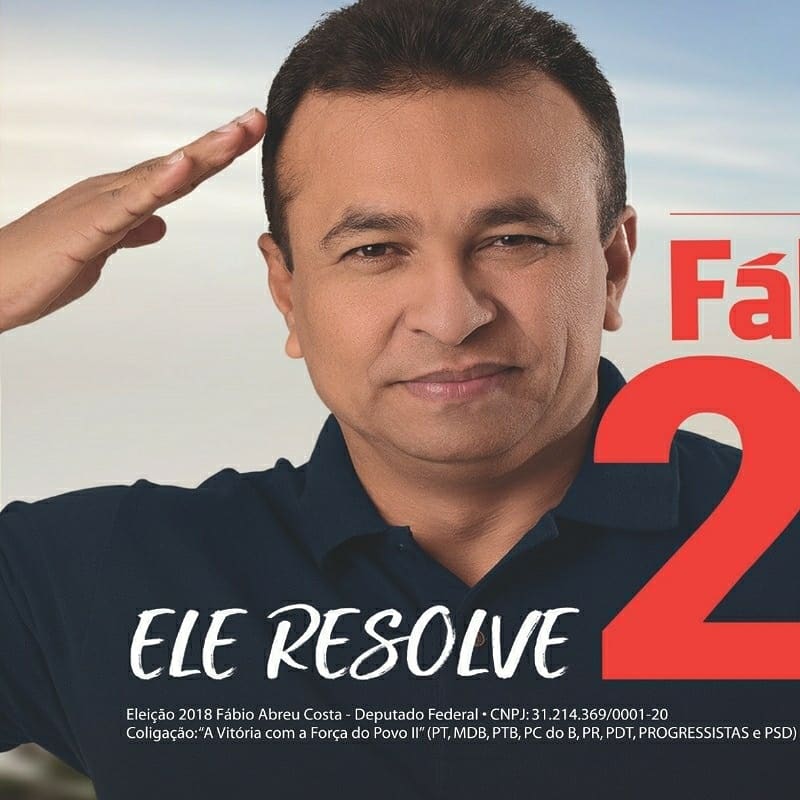 fabioabreuofc's tweet photo. Hoje tem início de forma oficial nossa caminhada por um Piauí melhor. Conto com o apoio de cada um de vocês. #EuSouFabioAbreu #EleResolve https://t.co/SDdB2vOeDs