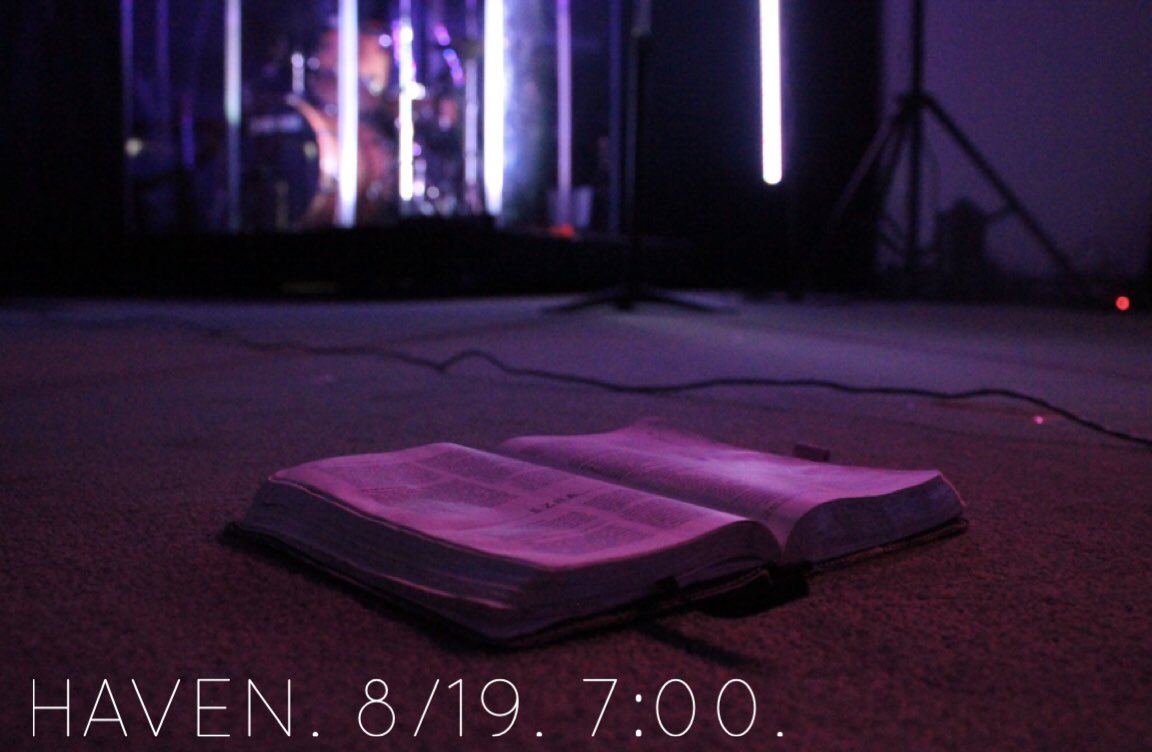 HavenYoungAdult's tweet photo. 🚨Come witness our 6th baptism of the summer this Sunday night at 7:00! 🚨 https://t.co/0N3k5WXEaK
