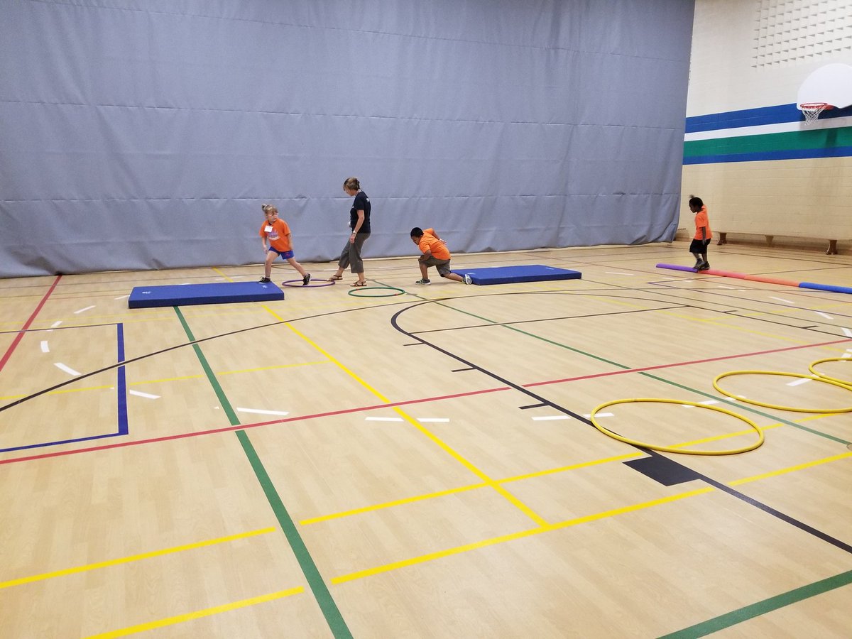 Some pictures from our obstacle course yesterday! We hopped, balanced, rolled, and ran through this course like a breeze! I wish I could bottle the energy of these campers! 😁🏃‍♀️🏃‍♂️ @HWDSBCampPower <a href="/jenni_birkby/">Jennifer Birkby</a>