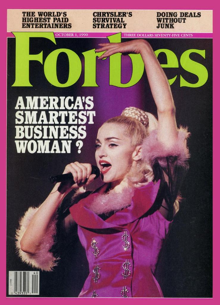 Madonna turned 60 years old today: inside her 1990 Forbes cover story
 