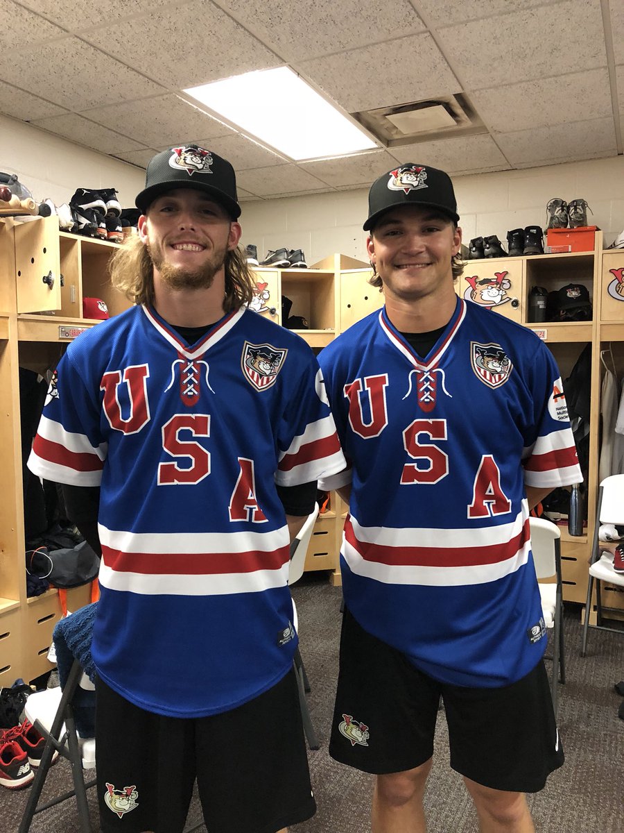 Tri-City ValleyCats on X: Come out to The Joe on Hockey Night in the  Capital Region next Tuesday, August 21st! The 'Cats will wear these USA  Hockey themed jerseys, which will be