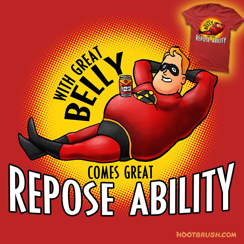 hootbrush's tweet photo. With great belly comes great respose-ability! #theincredibles2 #pixar 
Disponible en / Available at:
RedBubble: https://t.co/IX1VsIZoxM
TeePublic: https://t.co/kGZFBXa6if
LaTostadora: https://t.co/rxTUOyu9pM
NeatoShop: https://t.co/okoIeh5EHA https://t.co/0hL38HVXPM