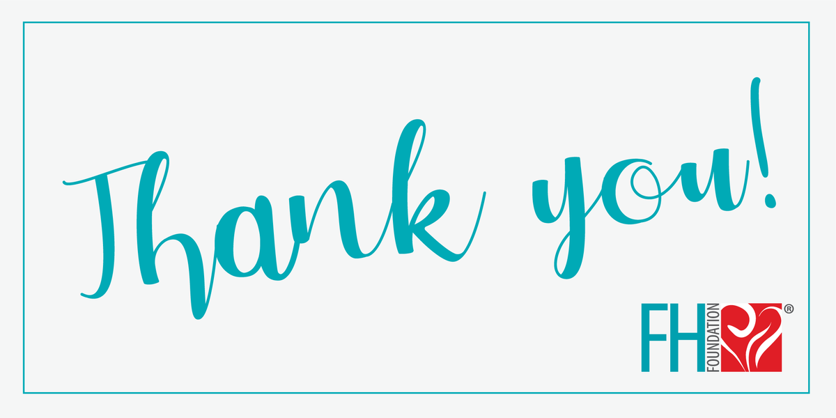 FamilyHeartFdn's tweet photo. Thank you everyone for joining @TheFHFoundation today for an informative discussion around familial hypercholesterolemia (FH) and #genetic testing. #FHCantWait #KnowFH https://t.co/EtiDDUVdA0