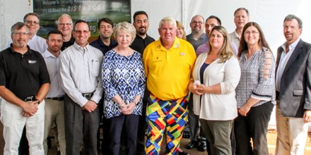 SecurityMutual's tweet photo. #SecurityMutual hosted “Long John” Daly at our “It’s All About the Distance” event today @dicksopengolf. In addition to a Q &amp; A with John, attendees enjoyed two presentations to help them evaluate and plan for their #SocialSecurity and #Retirement. https://t.co/IehlKR8OyM https://t.co/sKRBGbETQX