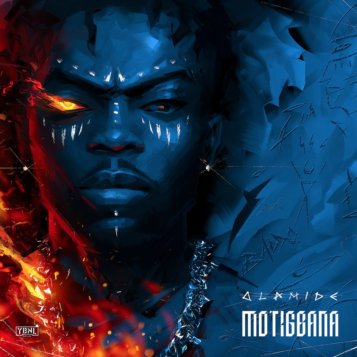 Olamide's tweet photo. Baddest ! RT @sirduksalot: Cover artwork illustrated for Olamide - Motigbana ยฉ2018 https://t.co/L4piJvvRyP