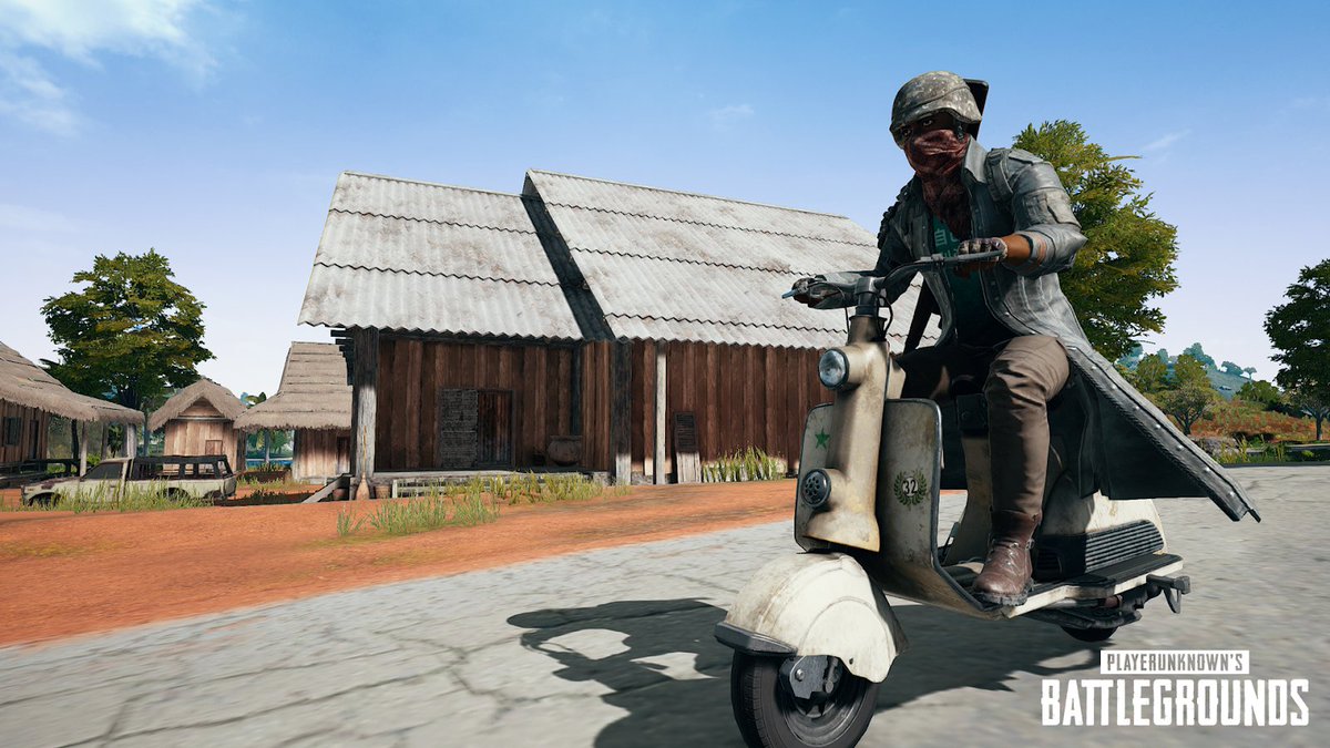 PC Patch #20 is now available for testing on Test Servers. Here's what's included: 

➡️ A new Sanhok-exclusive Scooter vehicle
➡️ A new 7.62mm AR on all maps: Beryl M762
➡️ Fix PUBG related improvements 
➡️ New TPP Camera Settings

Full notes: steamcommunity.com/games/578080/a…