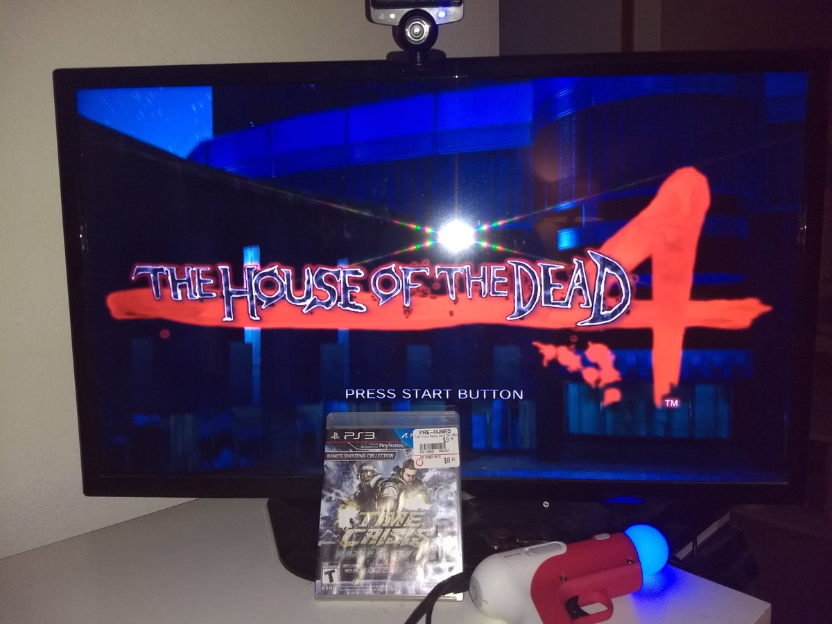 Rimpelingen heuvel Licht Lord BBH on Twitter: "Tonight on stream! I finally have a PS3 Move setup so  it's time to relearn score strats for The House of the Dead 4 (and maybe  other light