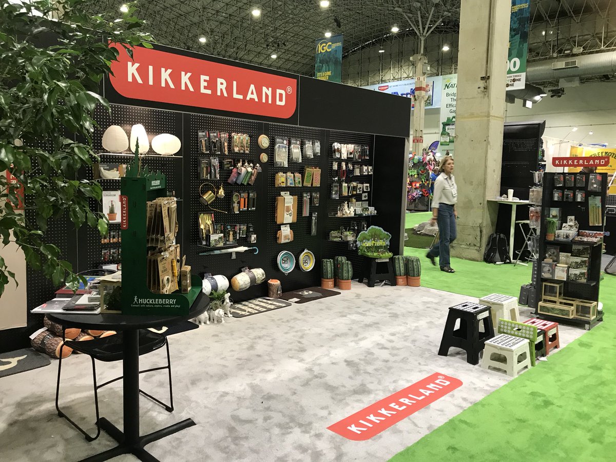 Kikkerland's tweet photo. Huckleberry was a hit with garden folks at @igcshow! This was our first time at this show and it was a smashing success! Thanks to everyone who visited us! #igcshow #gwa2018 #kikkerland https://t.co/PiJfJZNBsA