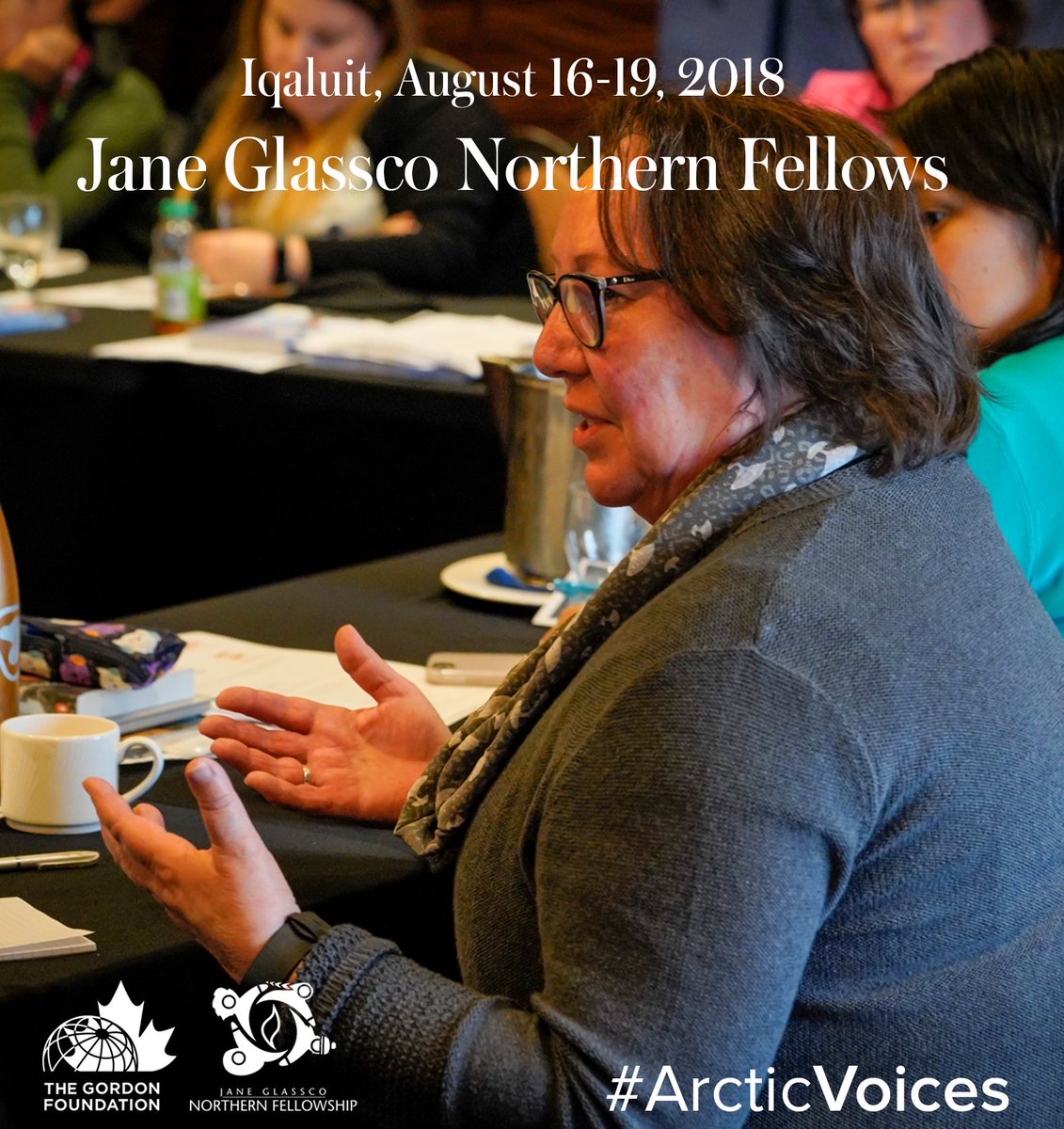 “There is an inspiration to do things differently—the portent energy in this room is huge. What you’re talking about is what we need to talk about and change,” Gathering Mentor Sheila Watt-Cloutier “The day has been great … and I look forward to the next three days.”