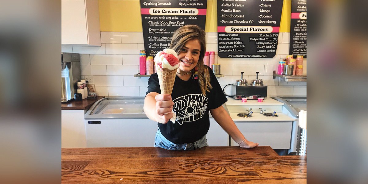Now hiring! Join our team and enjoy free ice cream! 😋roxysicecream.com/hiring