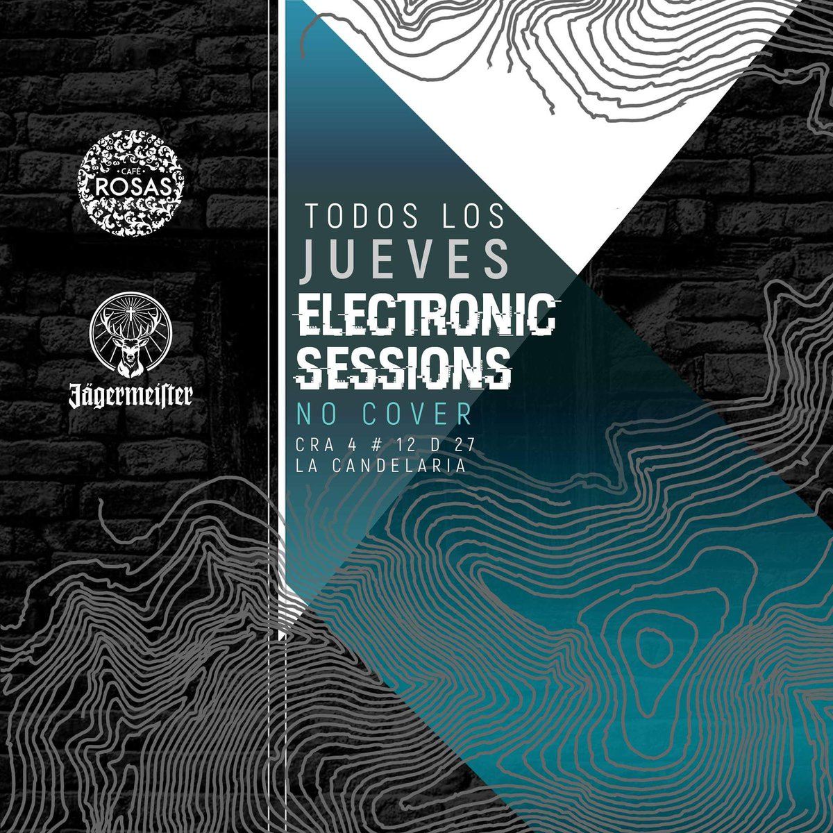 caferosascandel's tweet photo. Jueves electrónico en la Candelaria desde el jardín de Café Rosas ! Los esperamos con entrada libre. #CafeRosas #LaCandelaria #Bogotá #ZonaC #NoCover @zonacbogota #Techno #housemusic #minimal #ElectronicMusic #grolsch #Jagermeister #CafeRosas https://t.co/06CBYHC25O