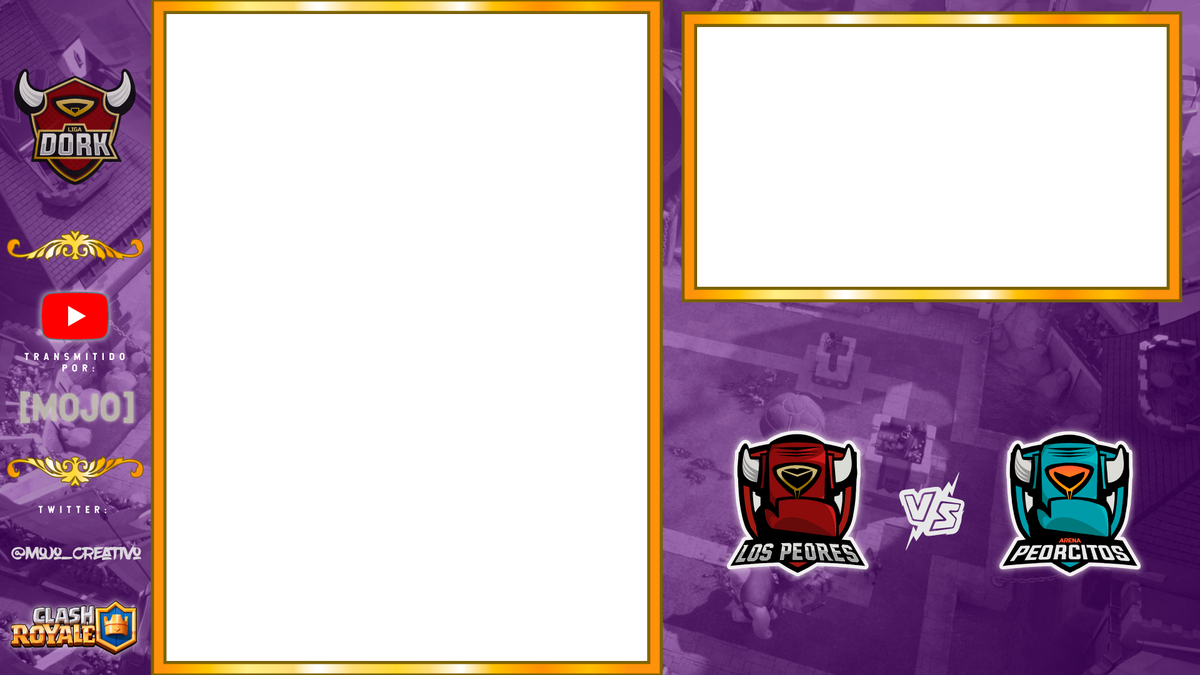 "Overlay estándar para CR" - Liga DORK