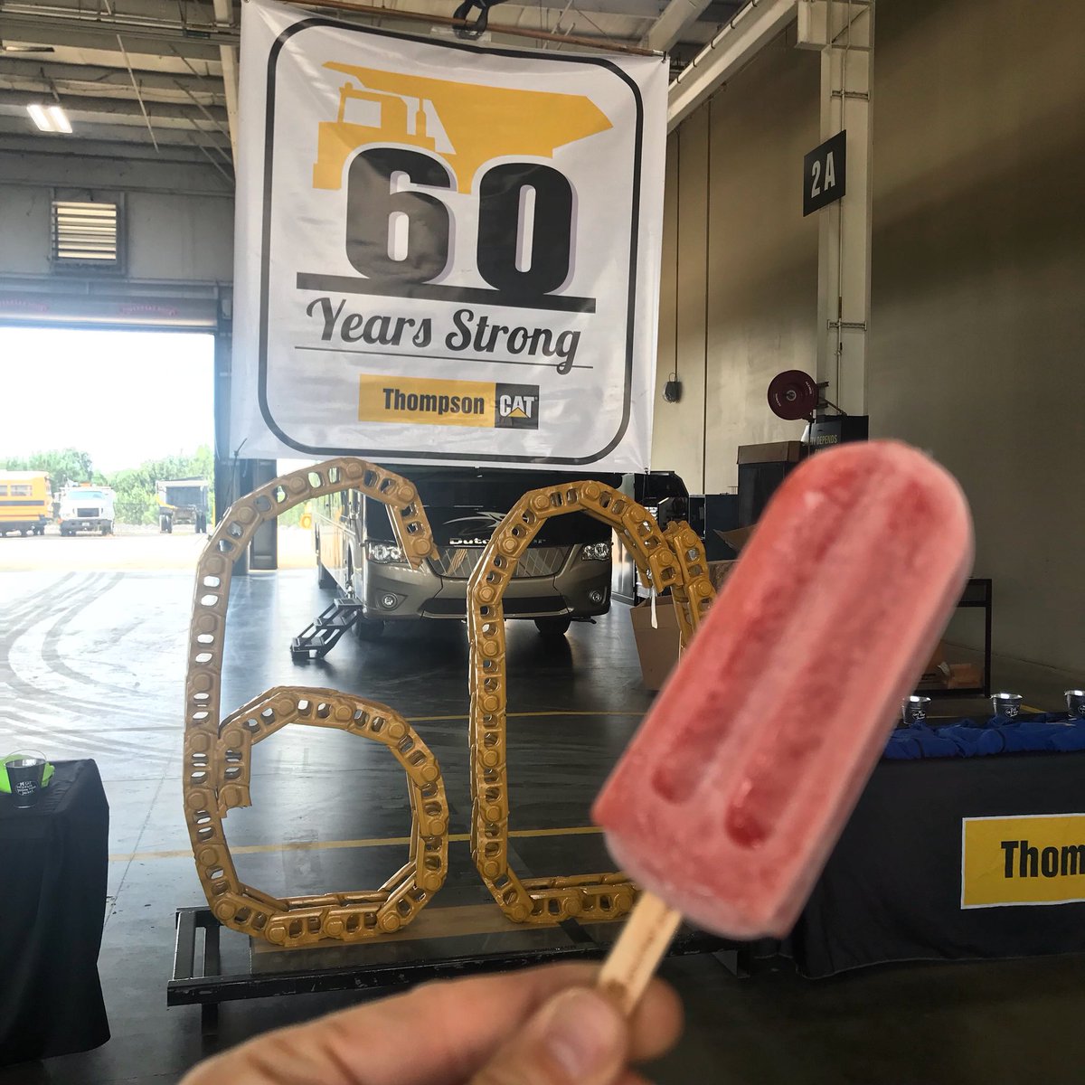 FriosMontevallo's tweet photo. Frios is excited to be a part of the @thompsontractor 60th birthday employee appreciation events! https://t.co/ay8Snr62FN