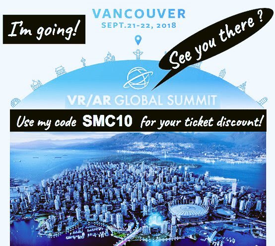 vrara_cle's tweet photo. Have you booked your ticket to the @thevrara Global #VR/#AR Summit hosted by @vrara_vancouver? Cleveland Chapter can get you a discount on your ticket with code SMC10. For tickets and for more info visit https://t.co/ymyhv9lEWD. #VRBELT in Vancouver https://t.co/IcvnmYVyS2