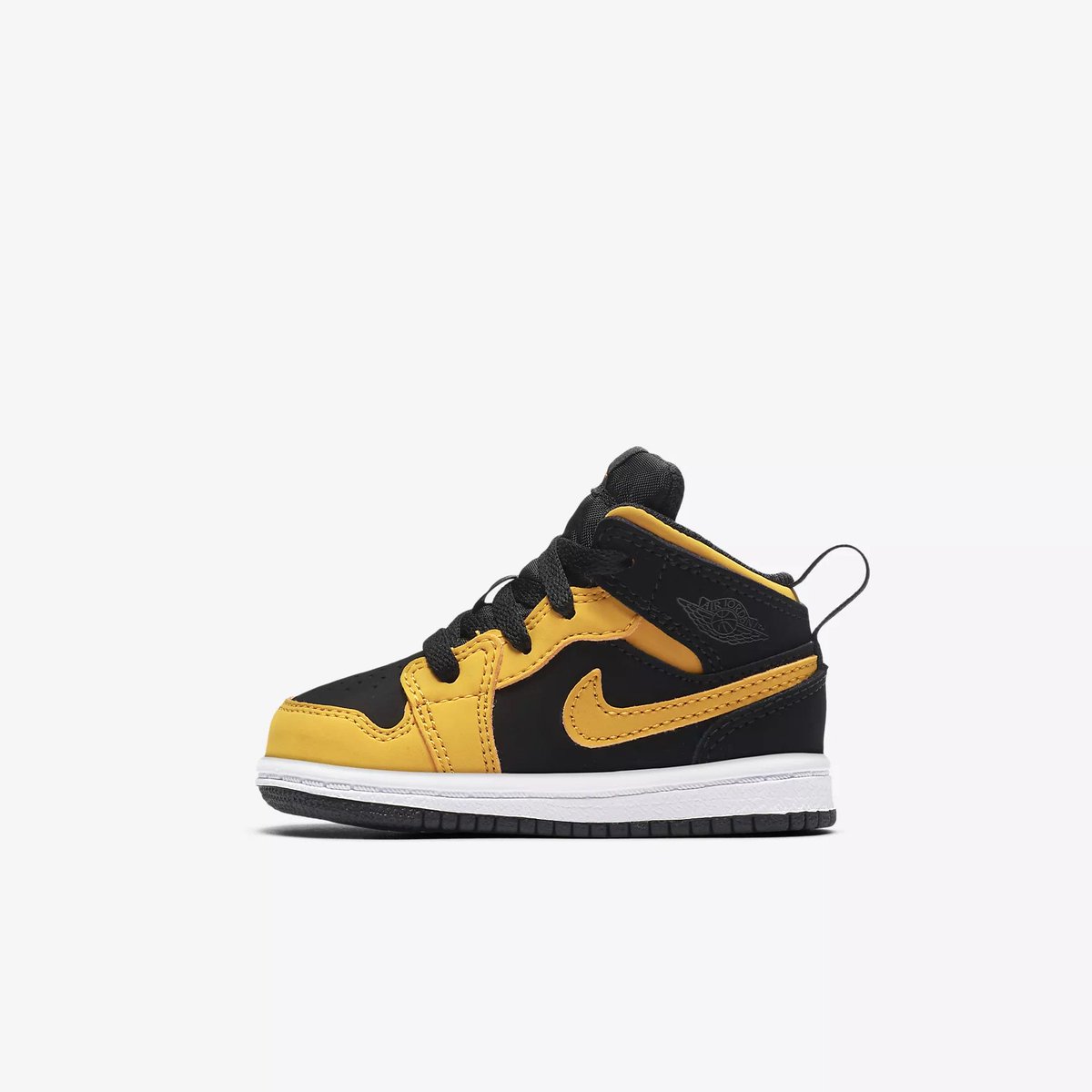 black and yellow jordan 1 toddler