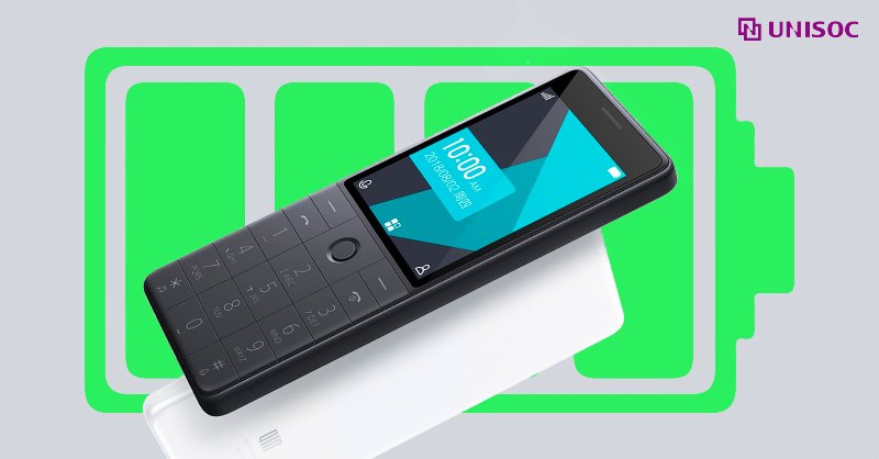 With the #SC9820E chipset and 1480 mAh battery, the QIN AI can stay in standby mode for up to 15 days! You can also enjoy 420 minutes of call time, never having to worry about where to get your next charge and focus on enjoying time withe friends and family. #UNISOCforall #QINAI