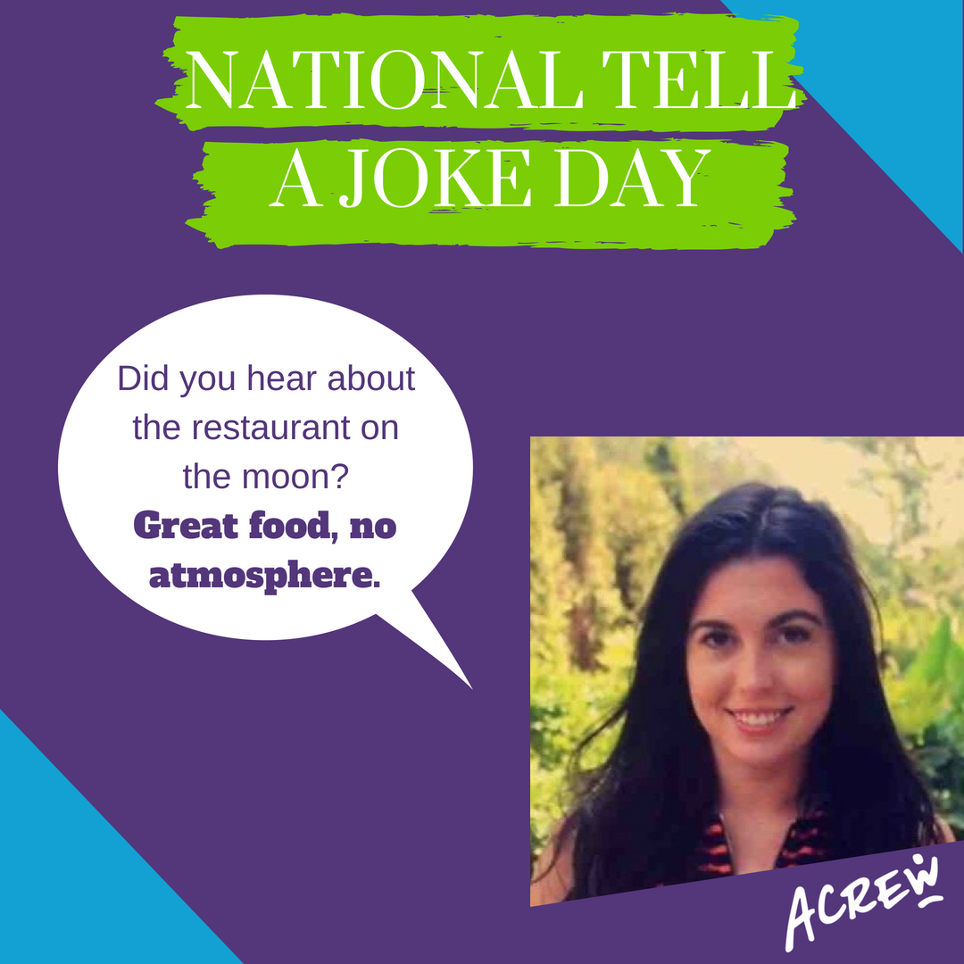 Dara from <a href="/StarrCompanies/">Starr</a> had us rolling on the floor with these killer jokes! Thanks for sharing with us!! #NationalTellAJokeDay #starrcompanies #acrew #joinacrew #funny #jokes