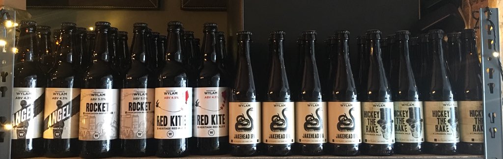 The_pieshop's tweet photo. Loads of new Beers in this week we welcome @wylambrewery @BrinkburnStBrew @TyneBankBrewery @blackstormbrew @durhambrewery to sit alongside Wor other locals @MORDUEBREWERY @AllendaleAle @firebrickbrew #thepieandbottleshop #pieyed #bottleshop https://t.co/GGphp0PdoB