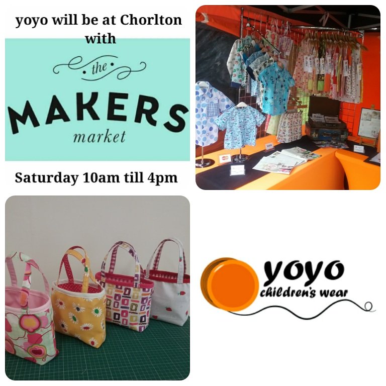 Looking forward to Saturday being at Chorlton, find us in the school car park in our own gazebo! #retro #handcrafted #retrokids #chorlton #chorltonmakersmarket #makersmarket @_makersmarket @makersmarketmcr