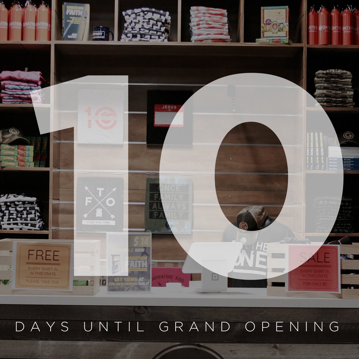 gatewaysatx's tweet photo. The countdown begins! Find your invite cards because the Grand Opening of Gateway Fellowship’s new kid spaces and expanded auditorium is only ten days away. #MyGateway #BeInvited #YouBelongHere #ForTheOne https://t.co/JAfKUd67Nz