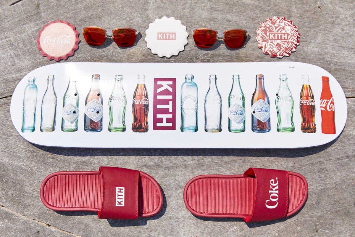 kith coca cola skateboard