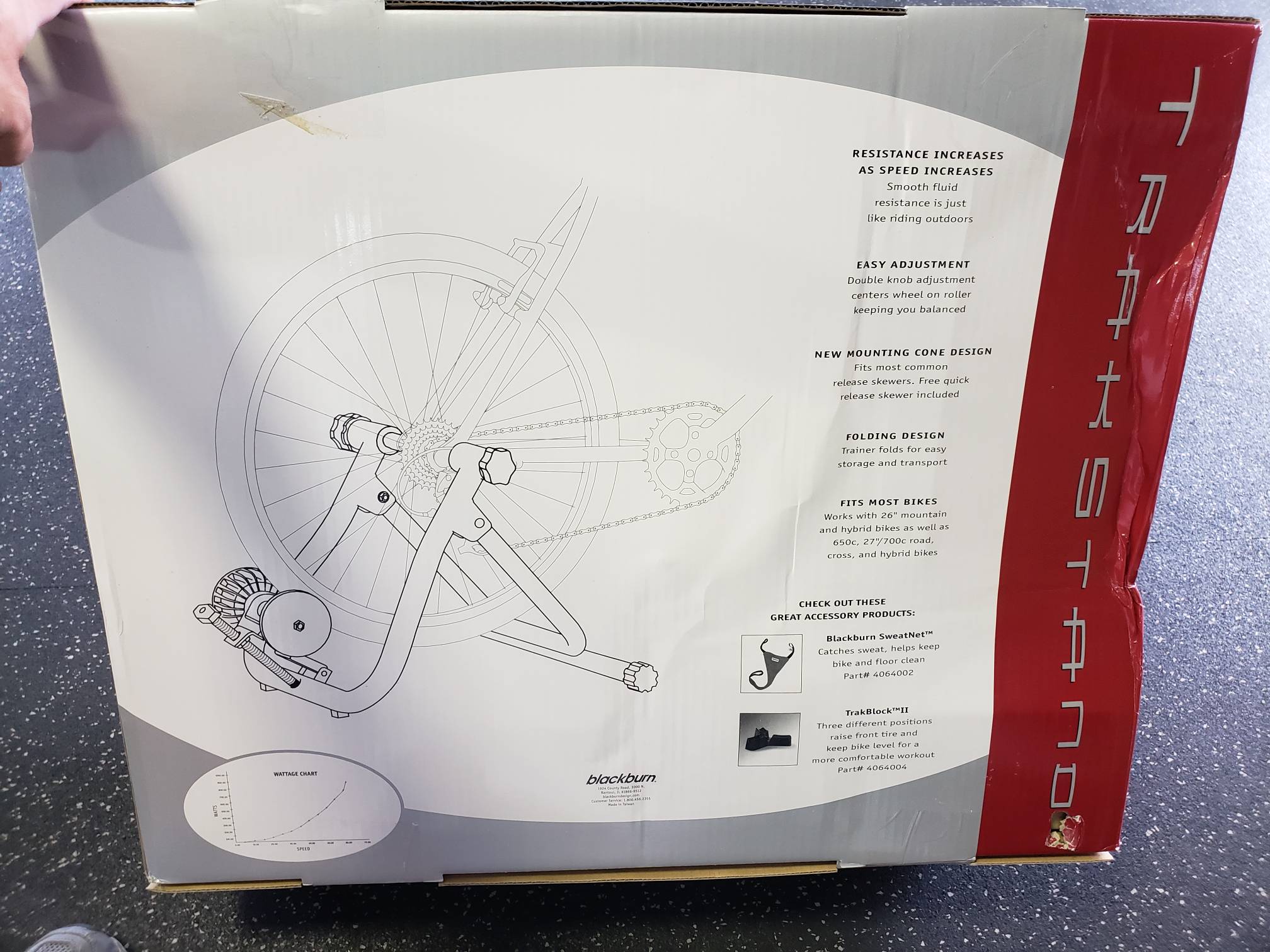 blackburn trakstand fluid indoor bicycle trainer