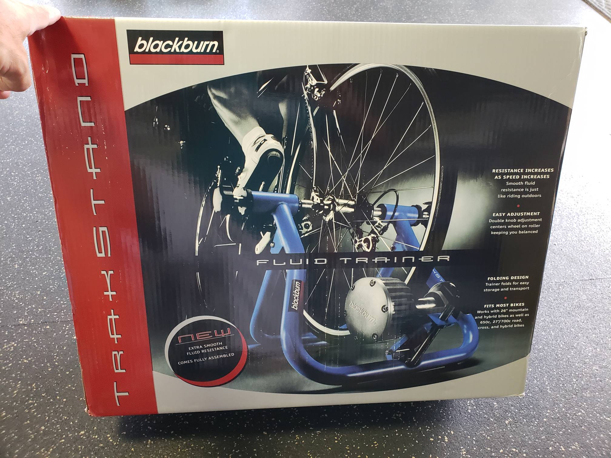 blackburn trakstand fluid indoor bicycle trainer