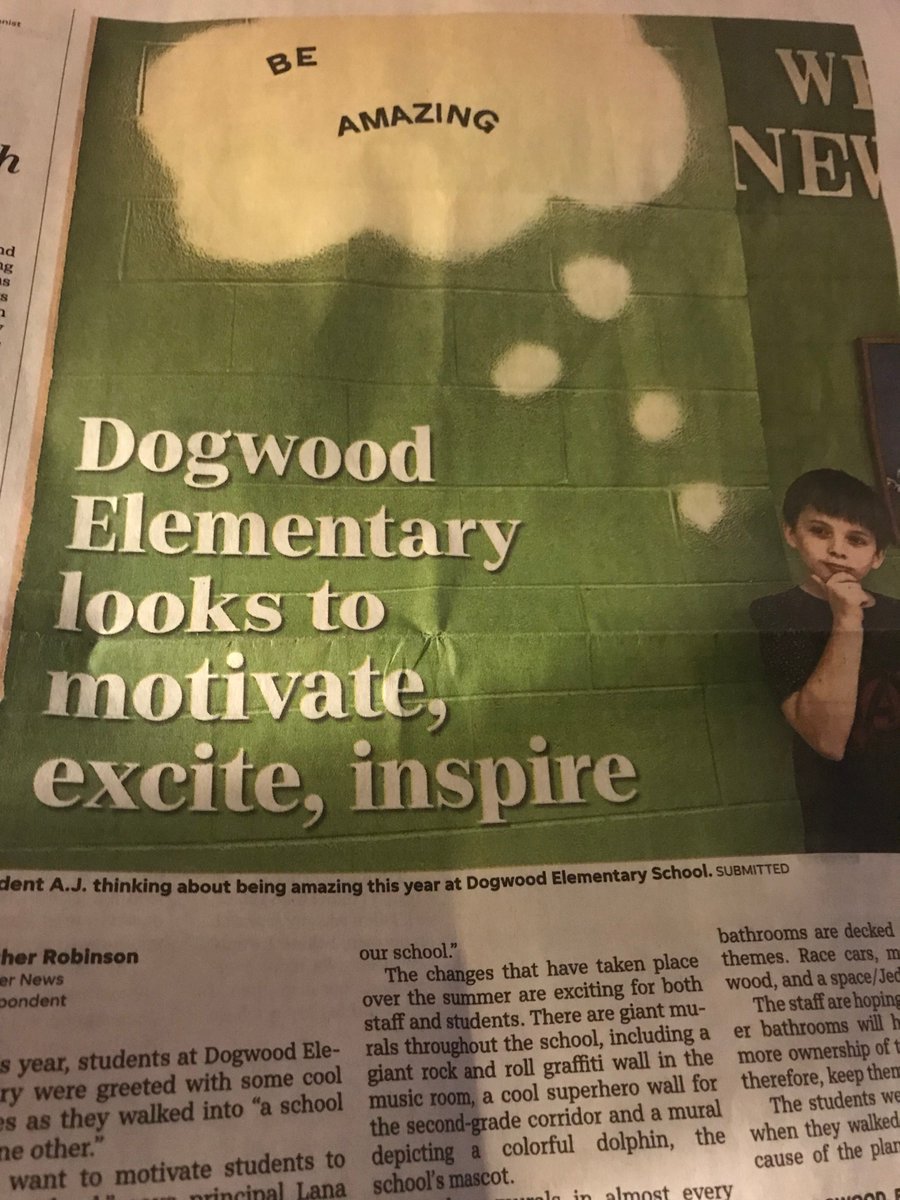 LanaSheltonLow's tweet photo. Thanks @ShopperNewsNow for this fun article on the #DFLs &amp; our #schoollikenoneother! #coolestteachers love you @heathernijoli!  #onetribe @aenotess @bnotess @DFLLibrary @DFLDogwoodES @juliethompsonTN @whimsyrmb @lashaw95 @smayfield69 @epiphanyscarlet @GSP_KnoxCo_TN https://t.co/pVlJgmLRCB