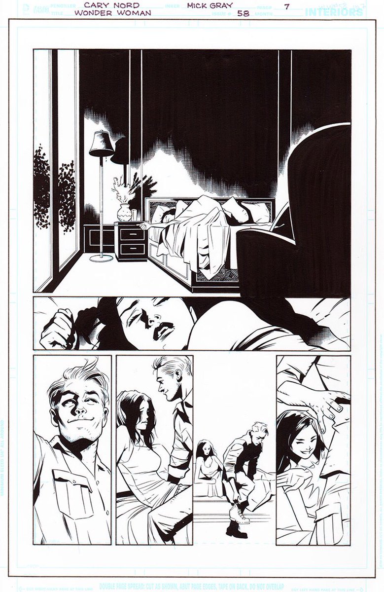 OliverSava's tweet photo. Super hyped for @GWillowWilson, Cary Nord, and @inkermick’s run on WONDER WOMAN. First look at interiors!! https://t.co/KuQD01oEIu