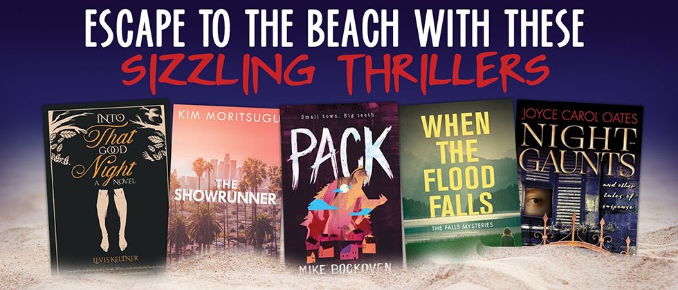 a collection of mystery and thriller book covers