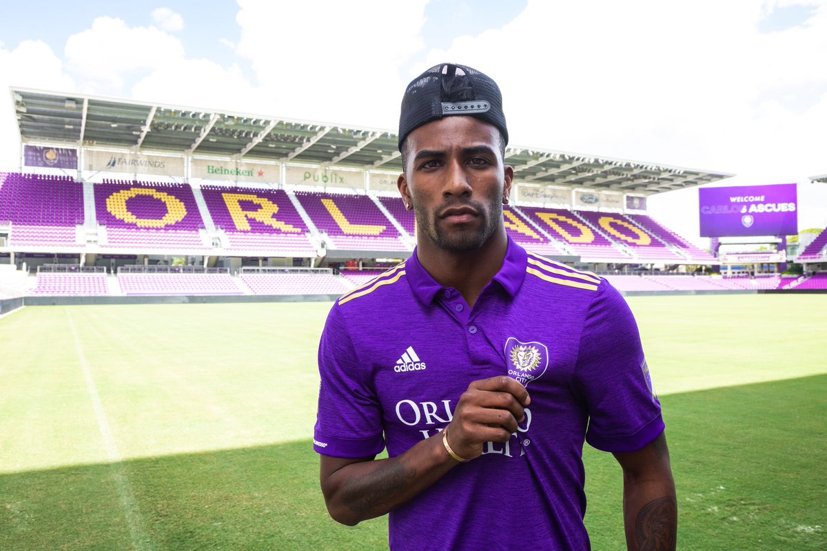 carlos_ascues's tweet photo. Estoy muy feliz por este nuevo desafío. Agradecido al @OrlandoCitySC por el recibimiento. Estoy con muchas ganas de jugar. Voy a trabajar y dar todo de mi por el equipo. Gracias a todos por los mensajes de cariño! #CA26 #MLS https://t.co/v9UecbtuOA