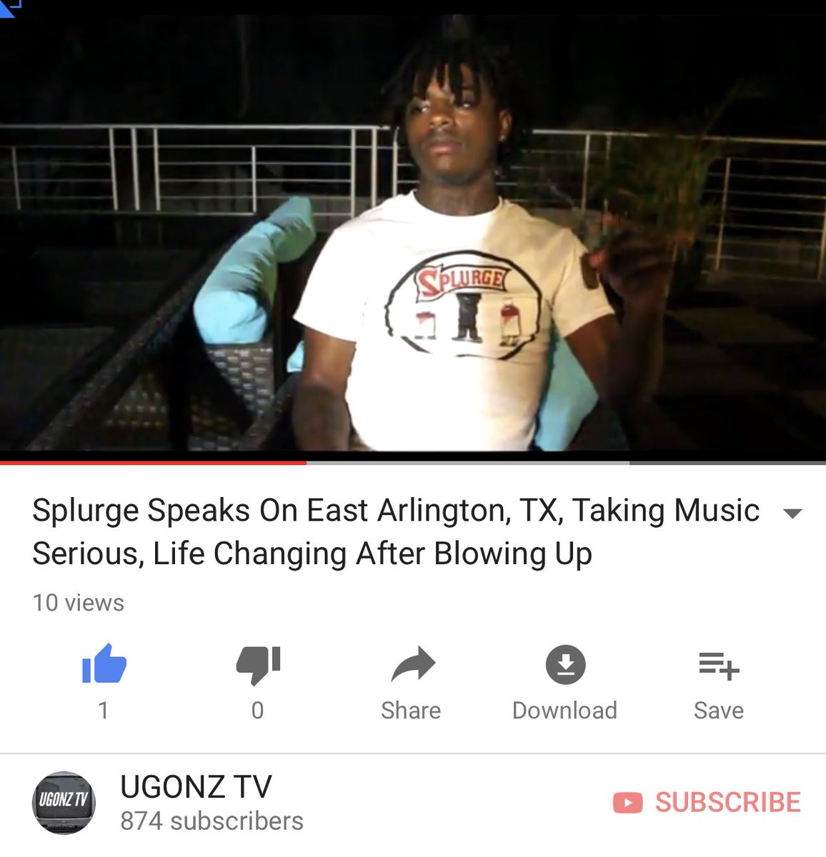 ugonztv's tweet photo. 16 year old rapper @ssglilsplurge speaks on East Arlington TX, Biggest Inspirations, Life changing after blowing up, upcoming projects + much more in this short interview. 

Watch Here: https://t.co/dpxSixJcQG https://t.co/D7seahnfYC