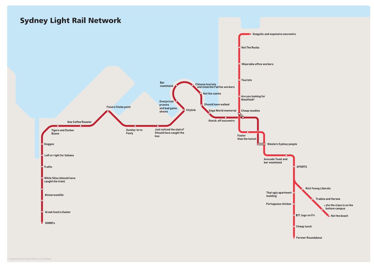 sydney light rail map Sara Stace On Twitter Sydney Light Rail Map Brilliant By