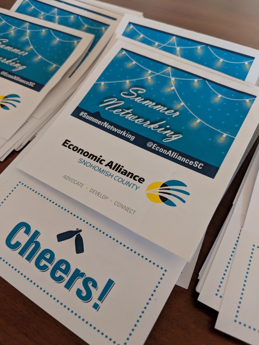 EconAllianceSC's tweet image. Getting ready for our sold out #SummerNetworking!!