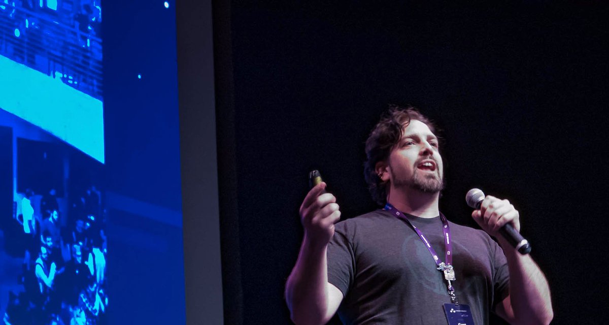 GantLaborde's tweet image. Awesome photo of me from @twerth during #chainreact2018

 🎉