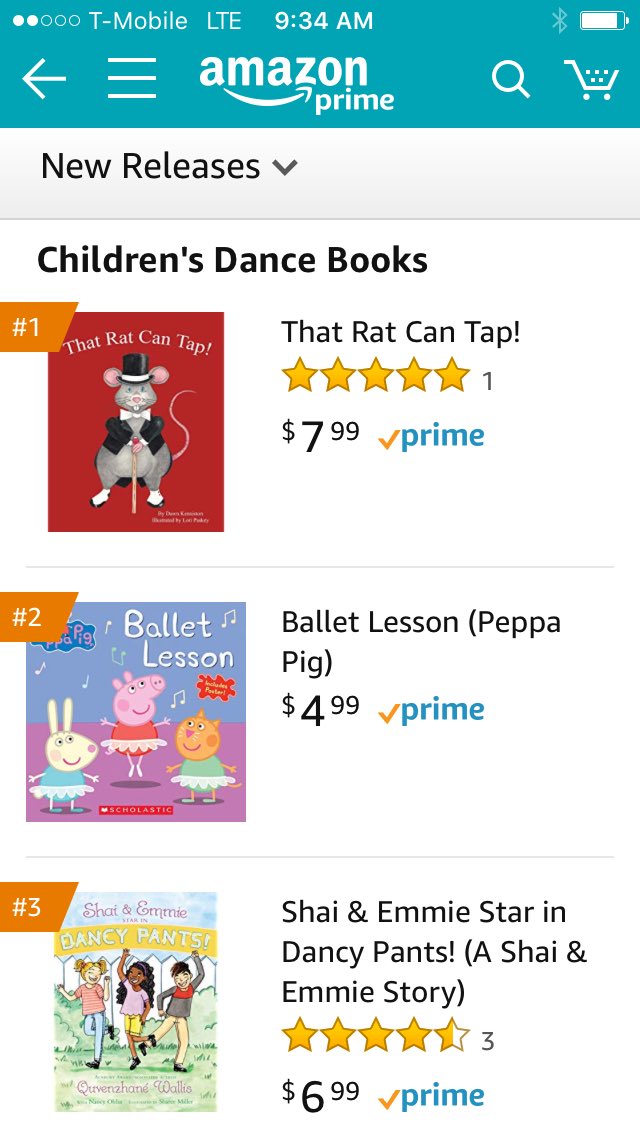 RHSDancinFeat's tweet photo. Check out the top selling children's dance book on Amazon. Written by RHS's own Mrs. Kenniston. https://t.co/rqVvAugIal