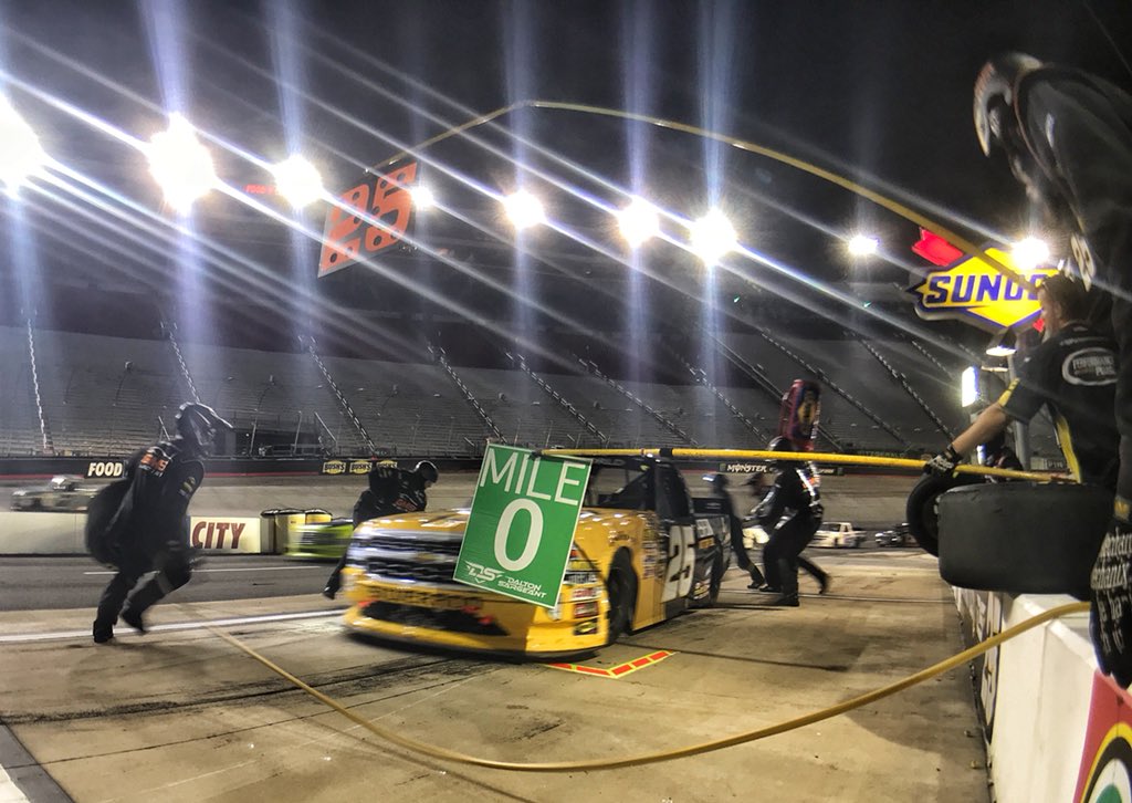 4 tires, full of fuel and a track bar adjustment to help a tight condition for Sargeant and the <a href="/PerformancePOil/">Performance Plus Oil</a> crew. 
#ItsBristolBaby