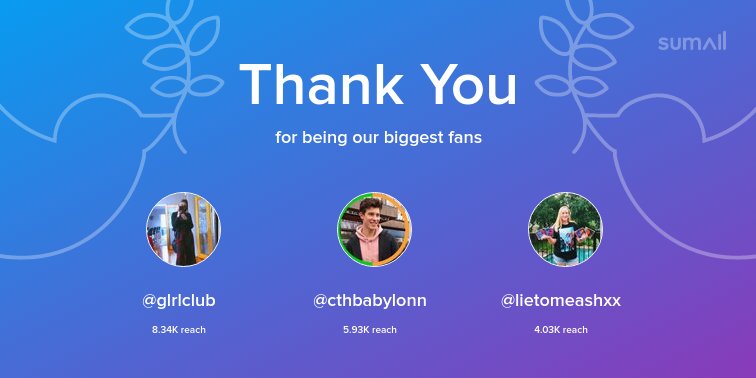 fivesecsofjas's tweet photo. Our biggest fans this week: @glrlclub, @cthbabylonn, @lietomeashxx. Thank you! via https://t.co/TFsYKoS3to https://t.co/2jHMZkIzLg