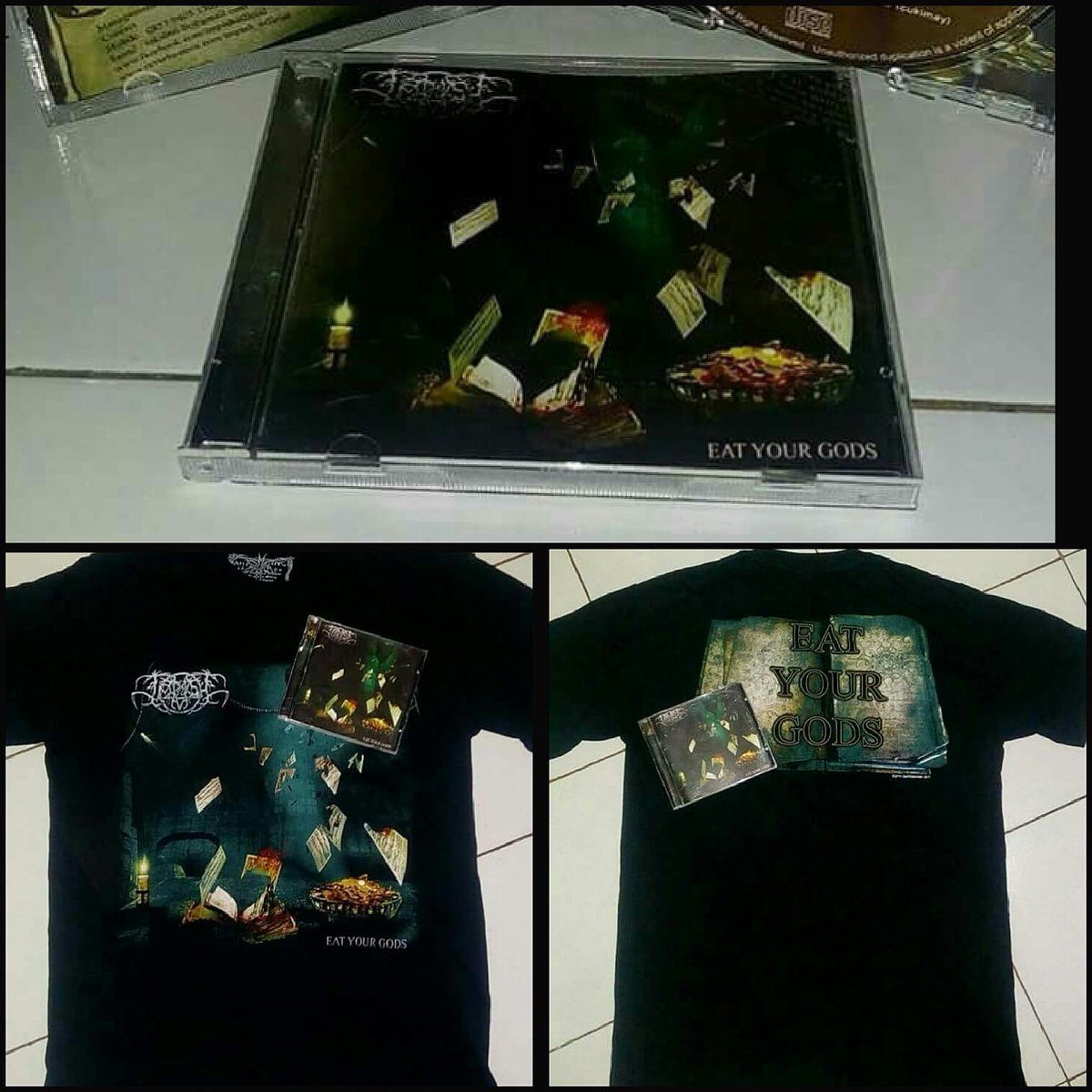 Band: IMPISH
Format: CD 
Genre: Black metal
countain 10 songs + 1 bonus track with the concept of different of previously the sound more dark,crazy and wild..\m/
Harga: Rp 50k (Ina) / 10$ (Worldwide)
Tshirt: 125k (ina)
Check info/Order via: 
Call/W.A:
+6285794051309