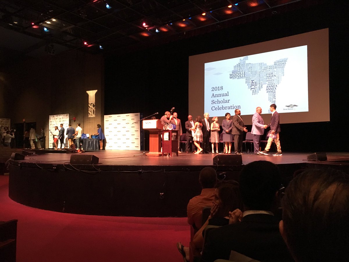 ⁦<a href="/GNHCC/">Greater New Haven Chamber of Commerce</a>⁩ proud to celebrate ⁦<a href="/NewHavenPromise/">New Haven Promise</a>⁩ scholars!  Congratulations! ⁦<a href="/SCSU/">Southern Connecticut State University 🦉</a>⁩ ⁦<a href="/Yale/">Yale University</a>⁩ ⁦<a href="/YNHH/">Yale New Haven Hosp</a>⁩