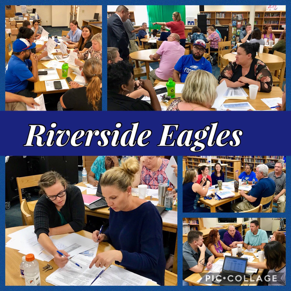 PrincipalAlfaro's tweet image. Expect SUCCESS - Nothing Less, Every Student, Every Day! RMS digging into data and focusing on campus best practices implementation! #LearningModel @FWISDCurriculum #GameOn! #FWISD