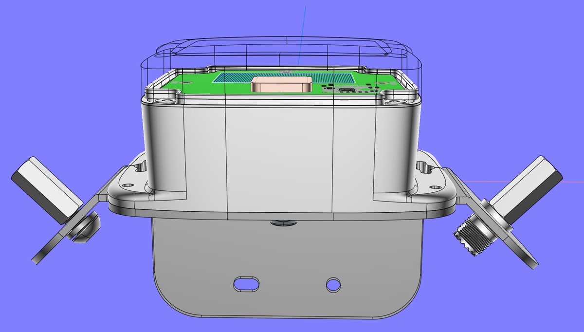 The design of the standalone WSPR beacon keeps evolving. Now has a dipole antenna for HF, and bigger solar capacity for more power. #WSPR #HAMR