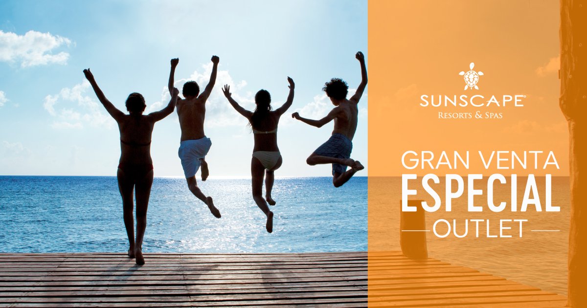 SunscapeMX's tweet image. En el mar la vida es más sabrosa… ¡en la playa de #SunscapeResorts &amp;amp; Spas mucho más! 🌞
¡Aprovecha descuentos hoteles en hotel con nuestra #GranVentaEspecial Outlet!
bit.ly/SuscapeVentaOu… |  01800 087 4890

* Reserva entre el 16 y 24 de agosto, 2018.