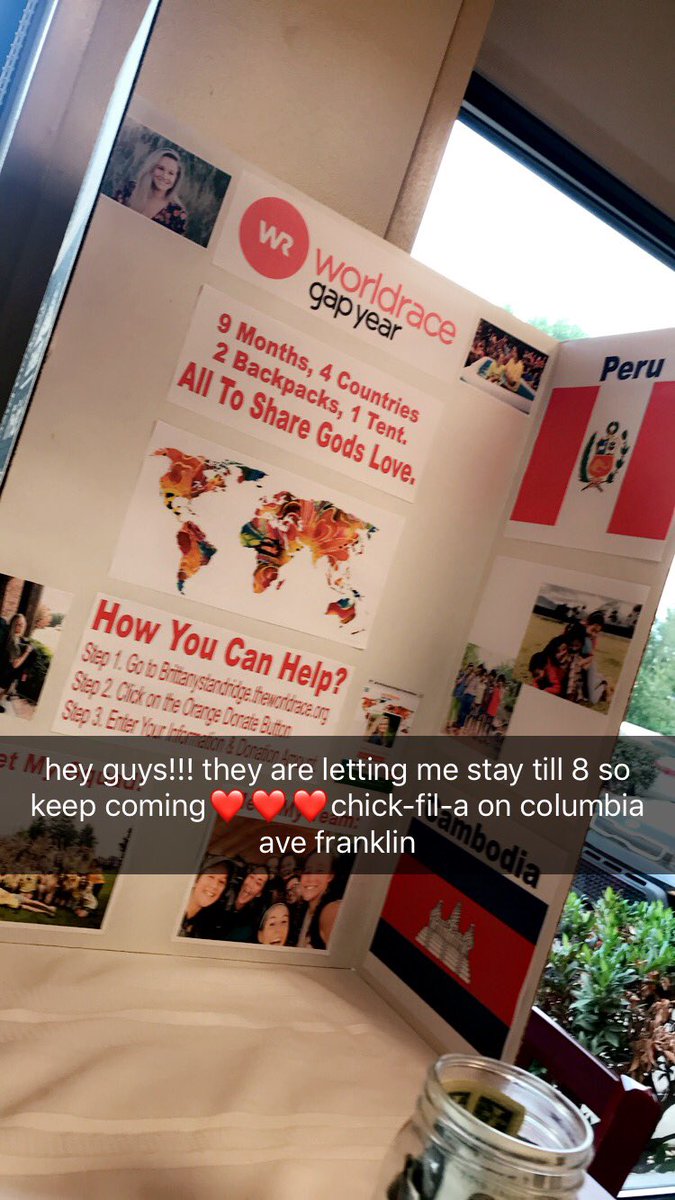 brittanystand17's tweet photo. PLEASE COME TO CHICK-FIL-A!! they are letting me stay until 8!! https://t.co/IDgAggeeLU