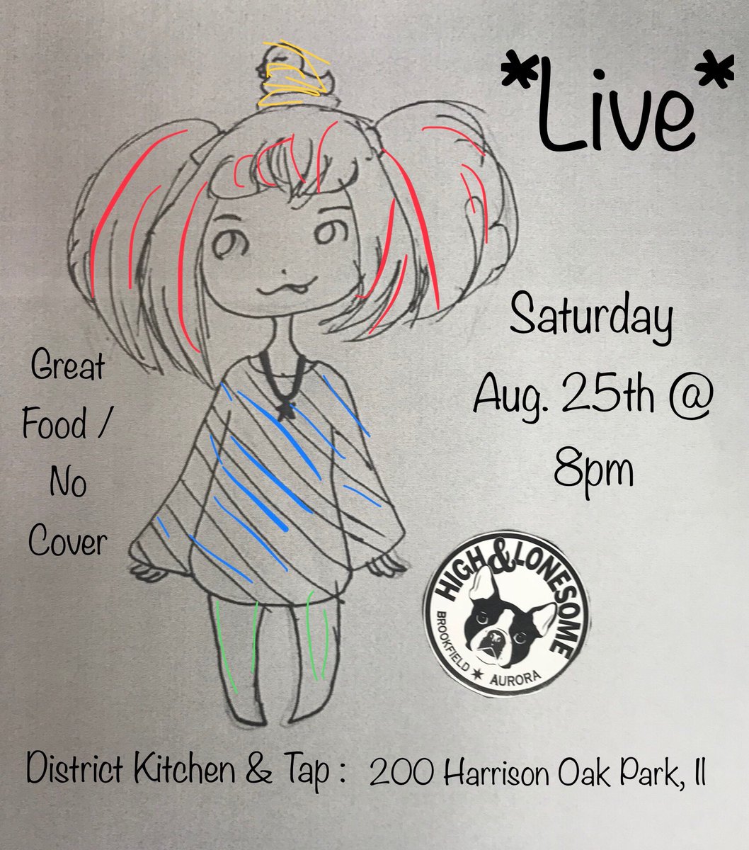 DavePetricig's tweet photo. Don’t let go of summer! Go listen to #livemusic by @HighanLonesome at @scratchfp Saturday August 25th at 8PM! Local #OPRFHS grads. https://t.co/2wdh19Xp2D 

@OakLeavesNews @OakPark @downtownoakpark @DineOakPark https://t.co/yeY1OVJ4CC