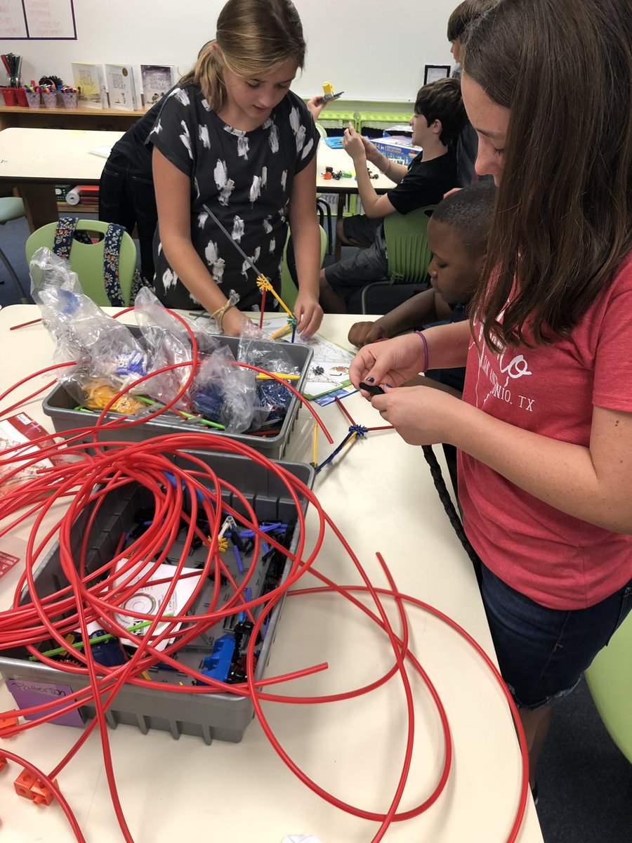 randgpatterson's tweet image. Engineering marvels!! Love this group:) They all worked together and are creating some wonderful creations and having a blast:) #TCSMS #engineeringfun #ilovemyjob