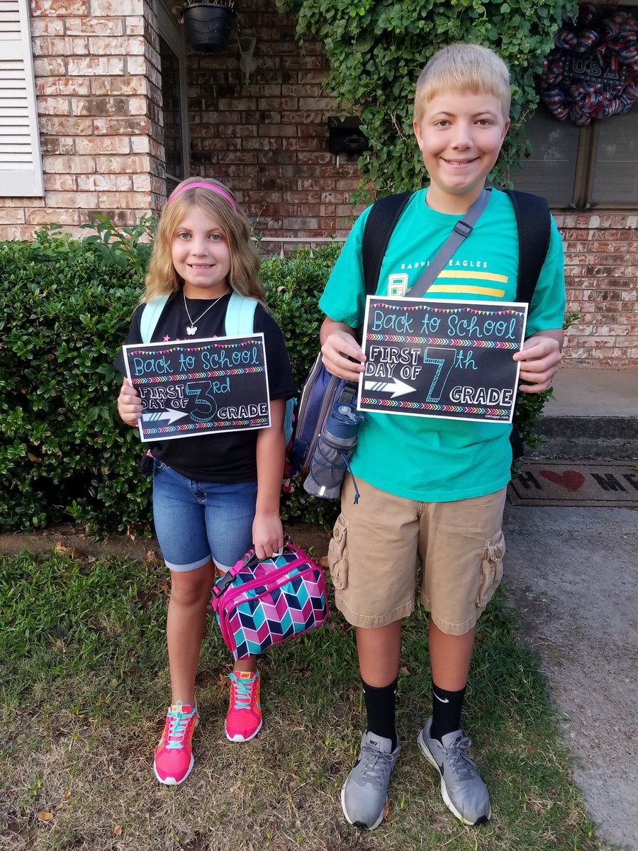 TeachBoone's tweet photo. Great 1st day of school 2018-19! #betheone #iamWFISD #WFISDFIRSTDAY18 https://t.co/poa69yj1wV