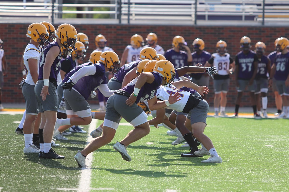 HSUAthletics's tweet photo. Cowboys Open Fall Camp 
https://t.co/MHiQF5qjOD https://t.co/ZFLPqetdIt