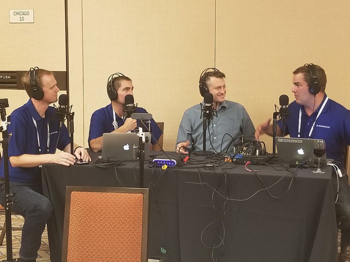 bfindb's tweet image. @bimjamin talking current "Con Tech" events with the @TheConTechCrew at #AGCIT10 @AGCIT