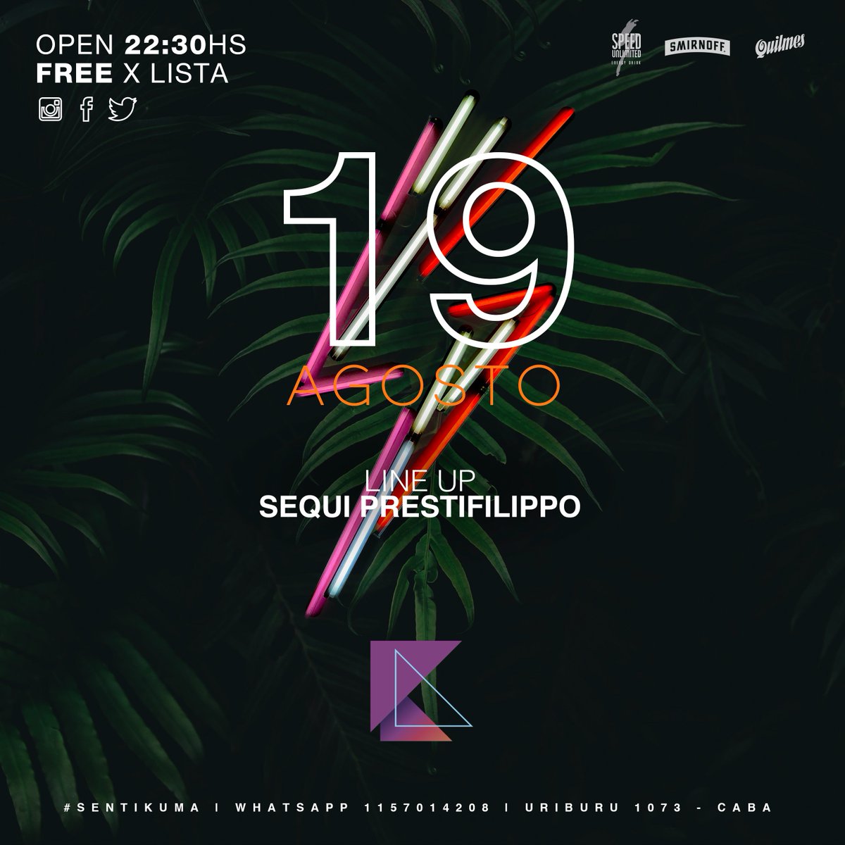 KumaRecoleta's tweet photo. Se viene el #FindeLargo y somos tu mejor opción!! #ViernesKuma 🐰🍻🐯 #SabadoKuma #DomingoKuma
Open 22:30hs. Hace tu RSVA
🍽️ Cena &amp; Barra Premium 🍹🍺🥂 #SentiKuma

Ingreso FREE por lista de invitados, inbox/wspp 
👉 + info wspp 1157014208
Uriburu 1073 - CABA - #Recoleta https://t.co/r5lOT0z3He